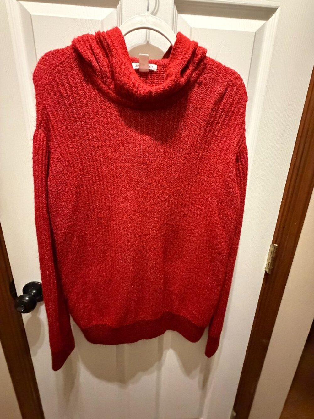 Joe Fresh Women's Red Sweater - Size M